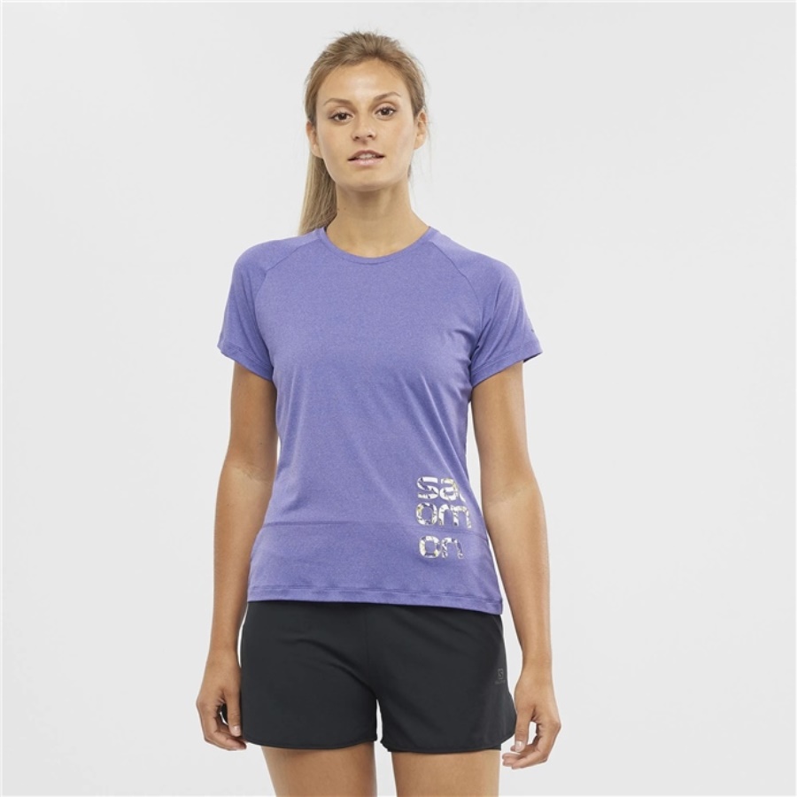 CROSS RUN GRAPHIC Kadın Üst Giyim T-Shirt