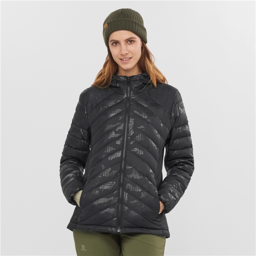TRANSITION DOWN HOODIE Kadın Üst Giyim
